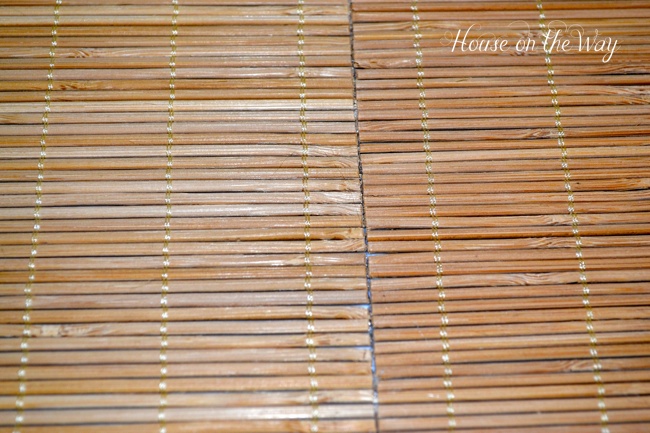 big sheet of bamboo