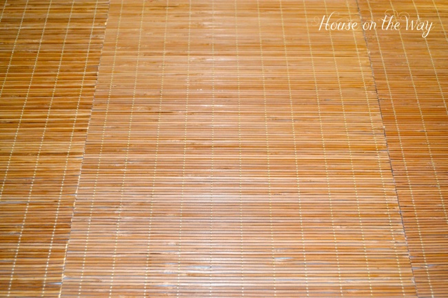 big sheet of bamboo